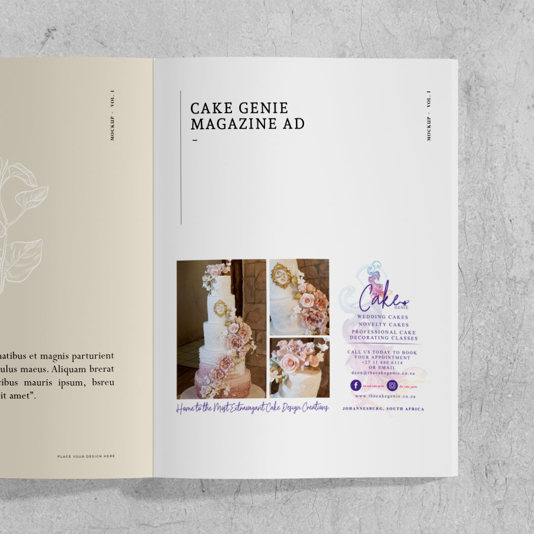 CAKE GENIE ADVERT