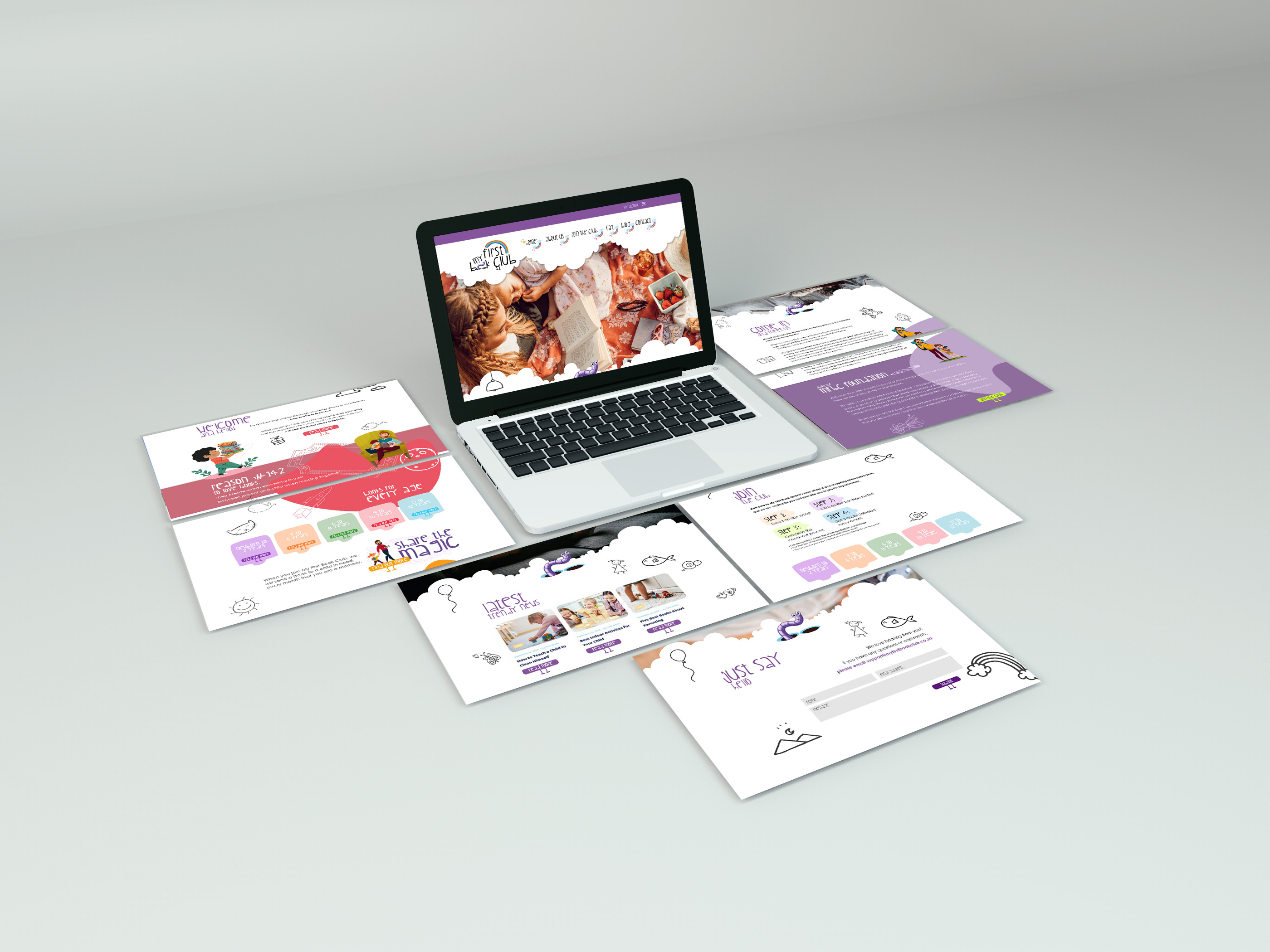 MY FIRST BOOK CLUB WEBSITE 