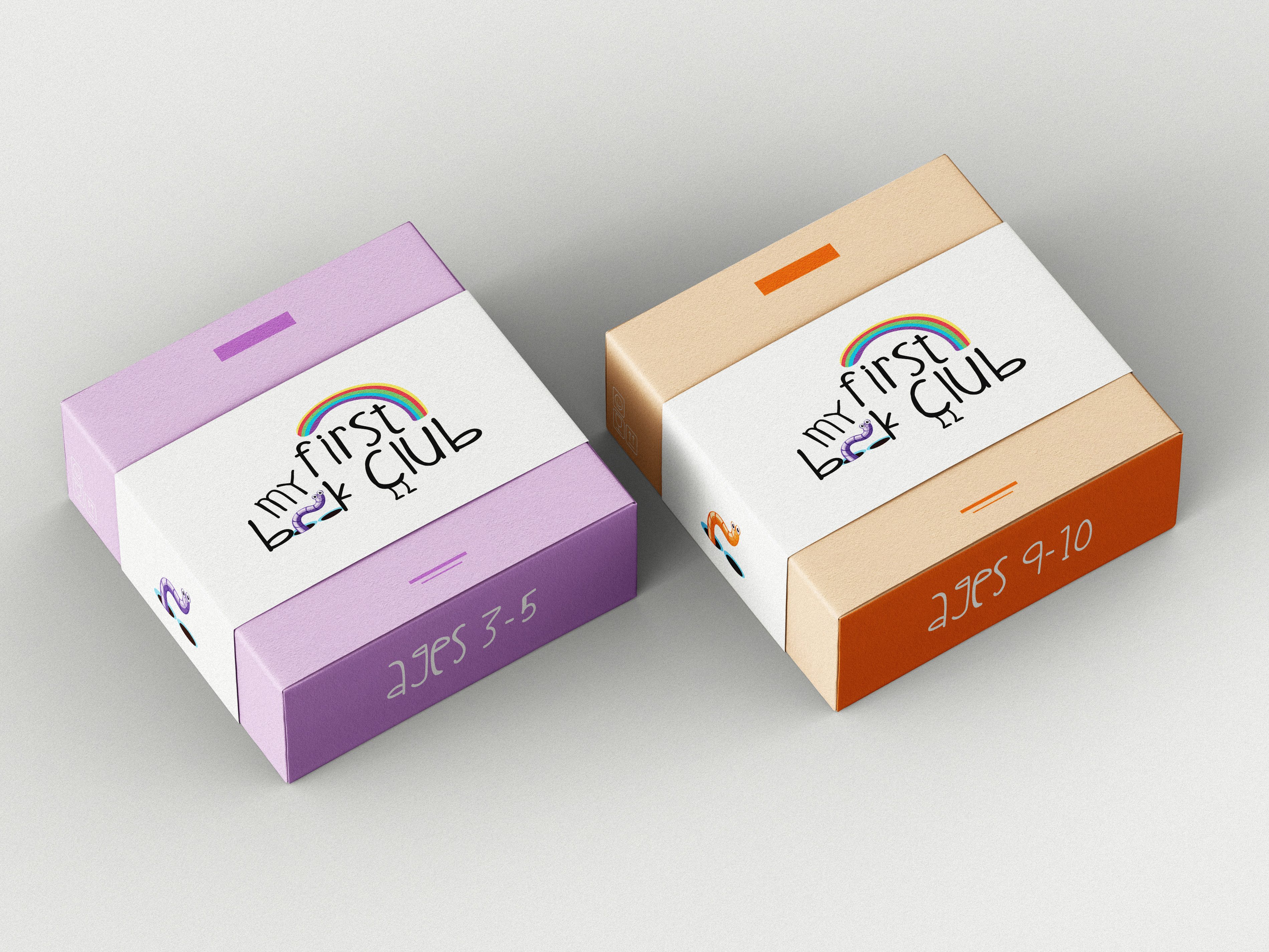 MY FIRST BOOK CLUB PACKAGING
