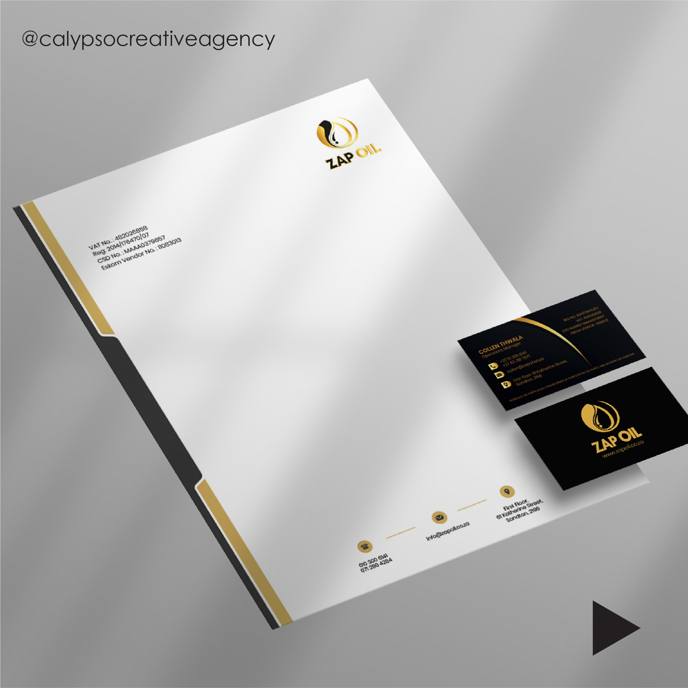 ZAP OIL STATIONERY 