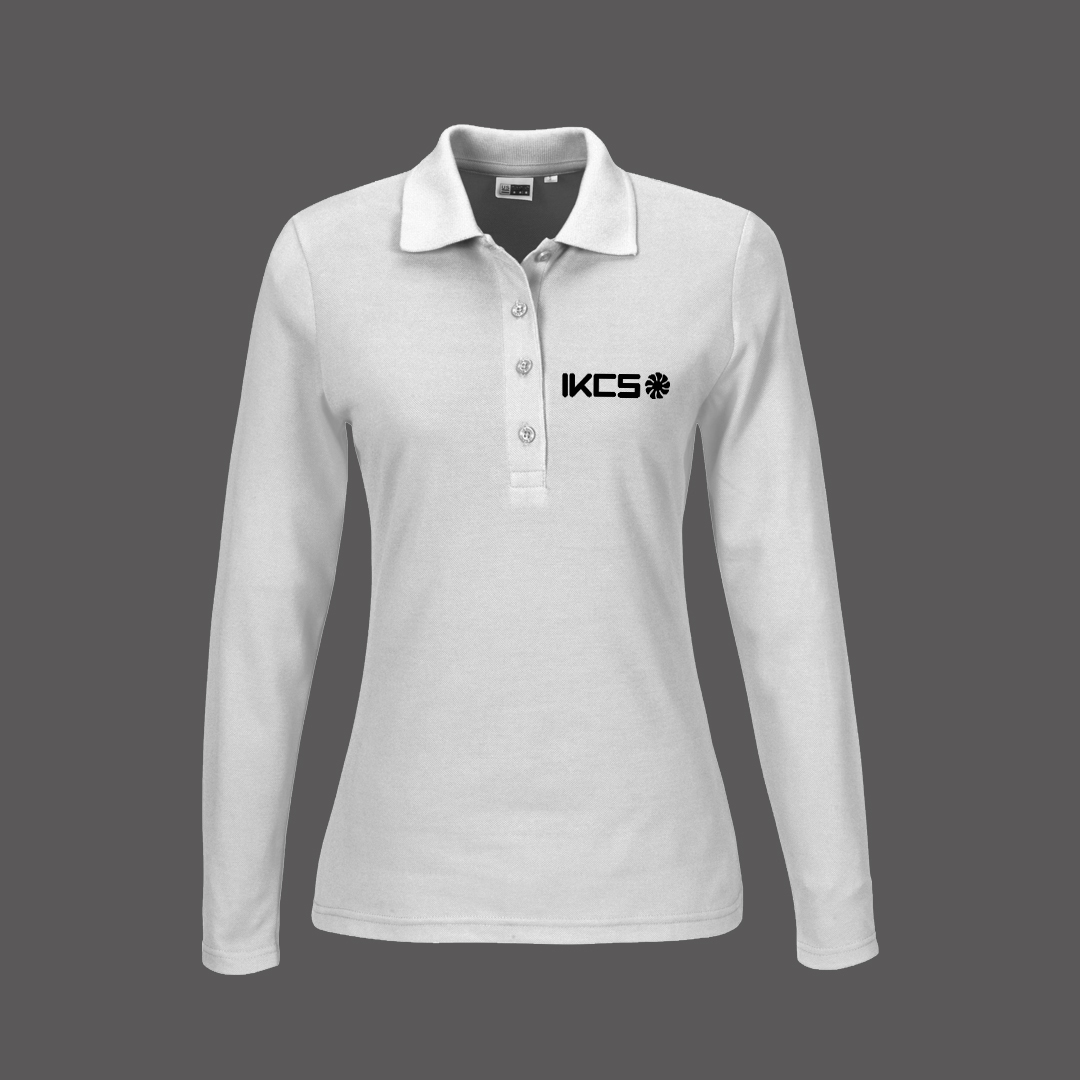 IKCS BRADNING GOLF SHIRT WHITE