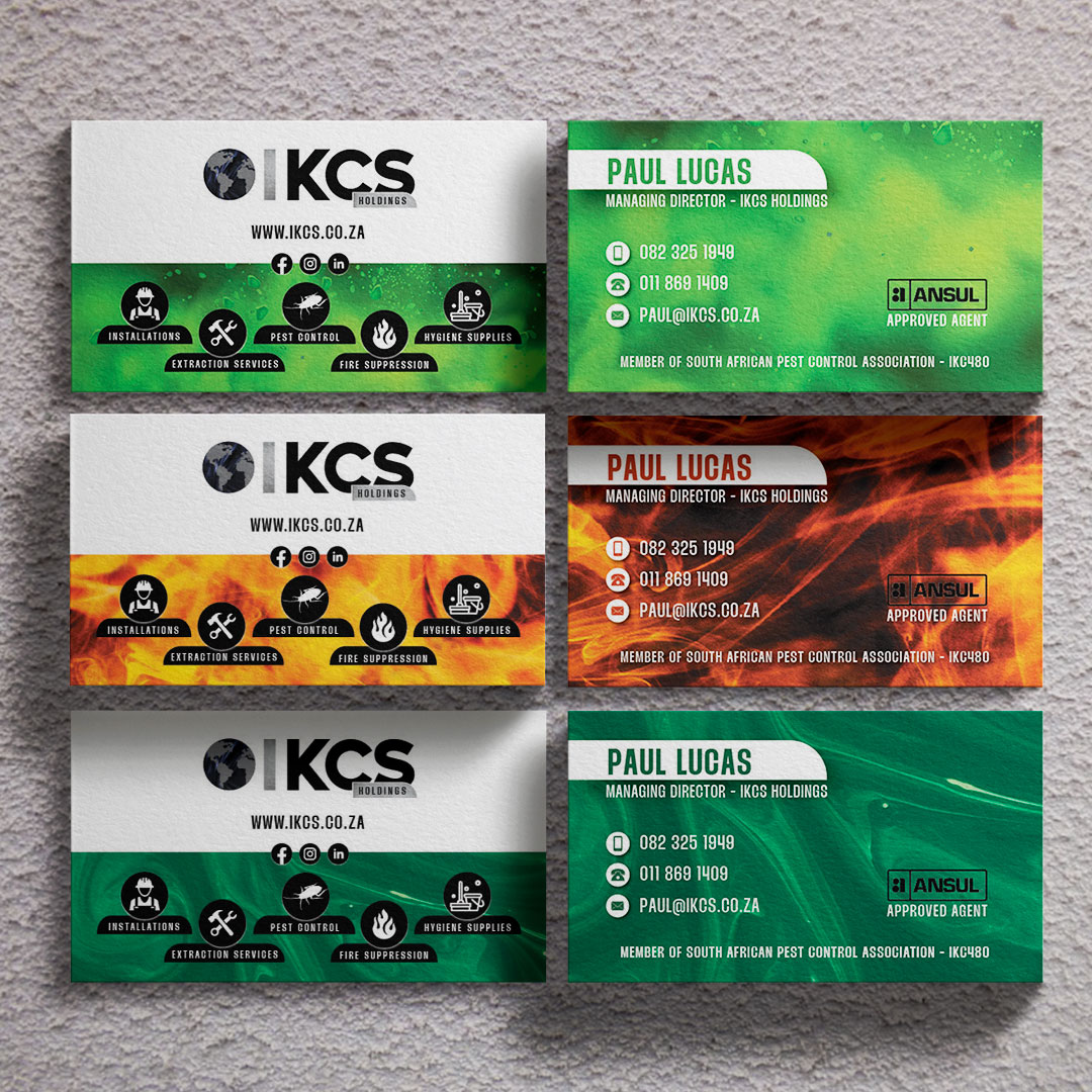 IKCS HOLDINGS BUSINESS CARD 
